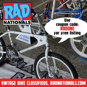 Rad Nationals Classifieds